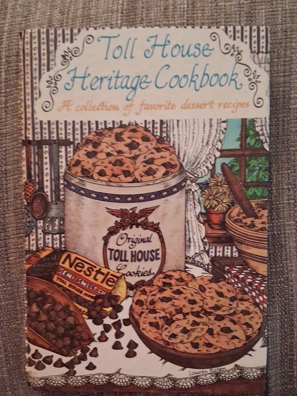 Toll House Heritage Cookbook - Nestle Toll House (Blue & Cream)